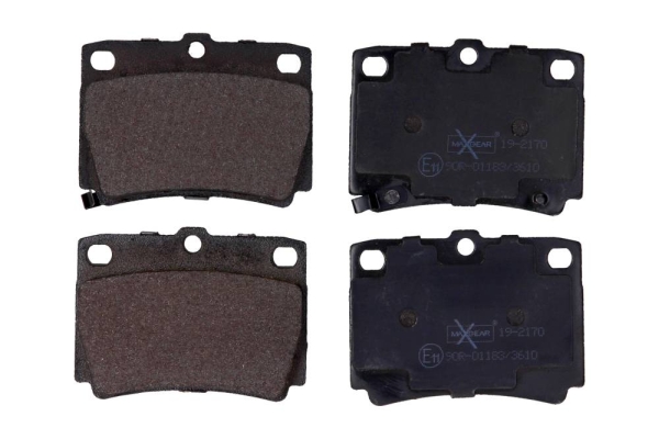 Brake Pad Set, disc brake - 19-2170 MAXGEAR
