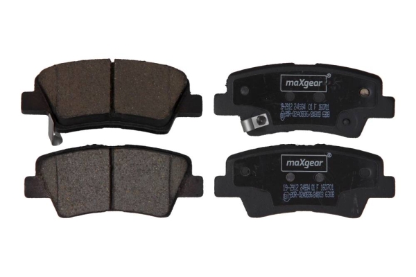 Kit pastiglie freno, Freno a disco - 19-2912 MAXGEAR