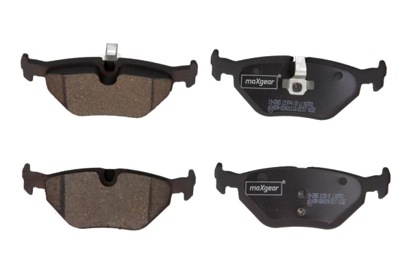 Комплект тормозных колодок, дисковый тормоз - 19-2865 MAXGEAR