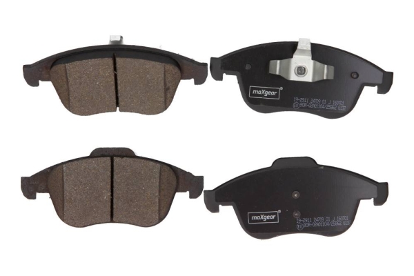 Brake Pad Set, disc brake - 19-2911 MAXGEAR