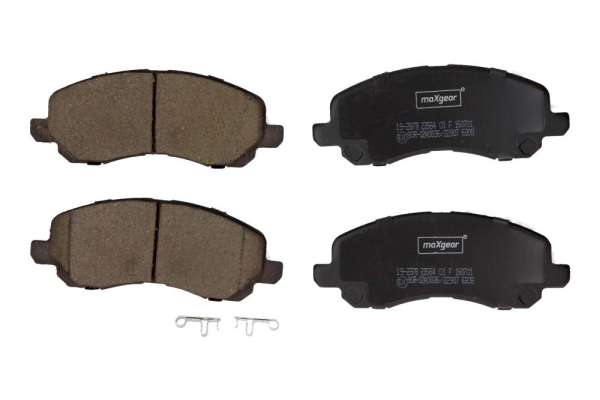 Brake Pad Set, disc brake - 19-2878 MAXGEAR