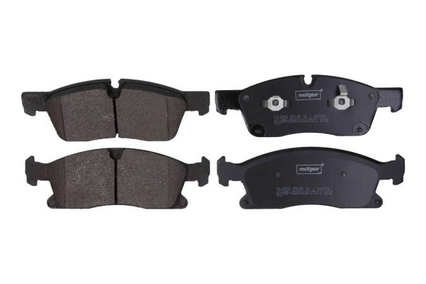 Brake Pad Set, disc brake - 19-2916 MAXGEAR