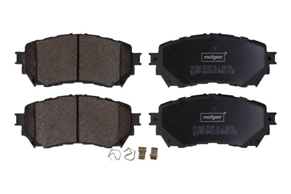 Brake Pad Set, disc brake - 19-2928 MAXGEAR