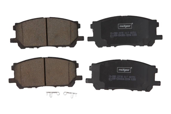 Kit pastiglie freno, Freno a disco - 19-2880 MAXGEAR