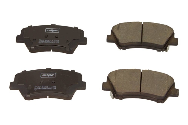 Brake Pad Set, disc brake - 19-2927 MAXGEAR