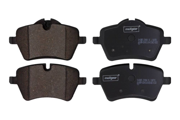 Brake Pad Set, disc brake - 19-2885 MAXGEAR