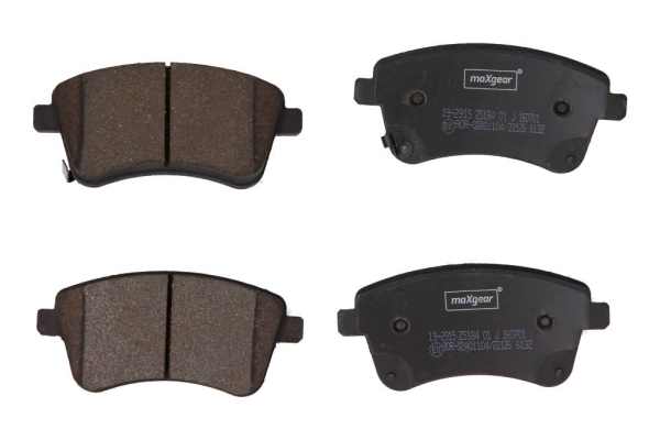 Kit pastiglie freno, Freno a disco - 19-2915 MAXGEAR
