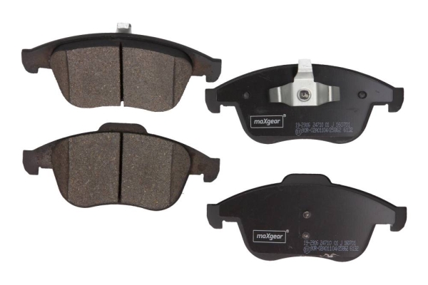 Brake Pad Set, disc brake - 19-2906 MAXGEAR