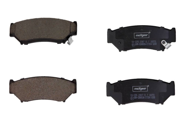 Brake Pad Set, disc brake - 19-1376 MAXGEAR