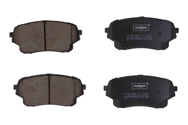 Brake Pad Set, disc brake - 19-1445 MAXGEAR