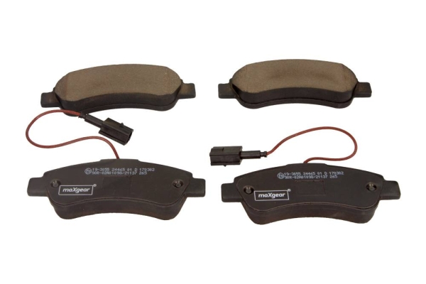 Brake Pad Set, disc brake - 19-3055 MAXGEAR