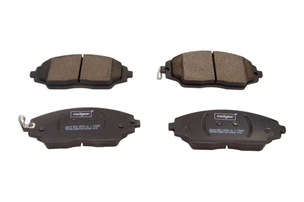 Brake Pad Set, disc brake - 19-3053 MAXGEAR