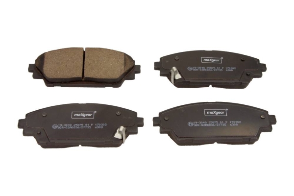 Kit pastiglie freno, Freno a disco - 19-3048 MAXGEAR