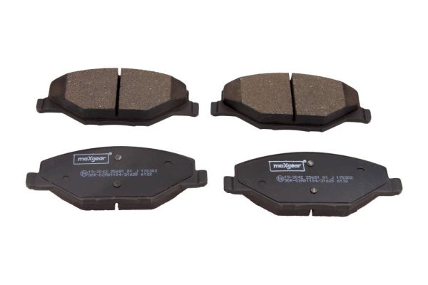 Brake Pad Set, disc brake - 19-3042 MAXGEAR