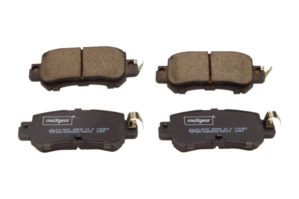 Brake Pad Set, disc brake - 19-3037 MAXGEAR