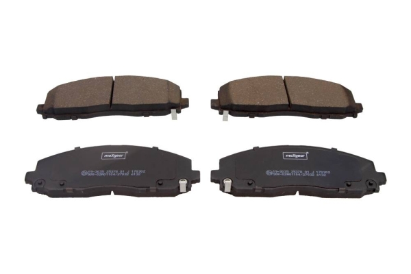 Комплект тормозных колодок, дисковый тормоз - 19-3035 MAXGEAR