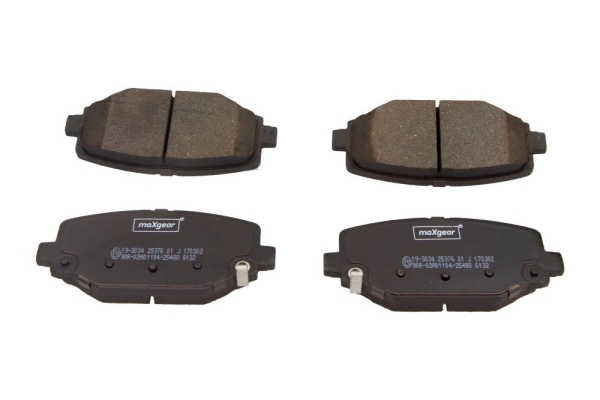 Brake Pad Set, disc brake - 19-3034 MAXGEAR