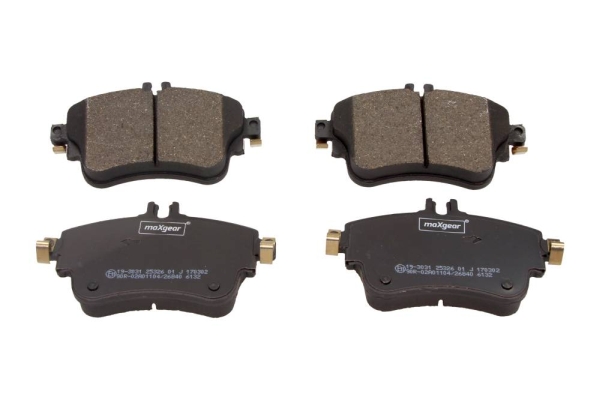 Kit pastiglie freno, Freno a disco - 19-3031 MAXGEAR