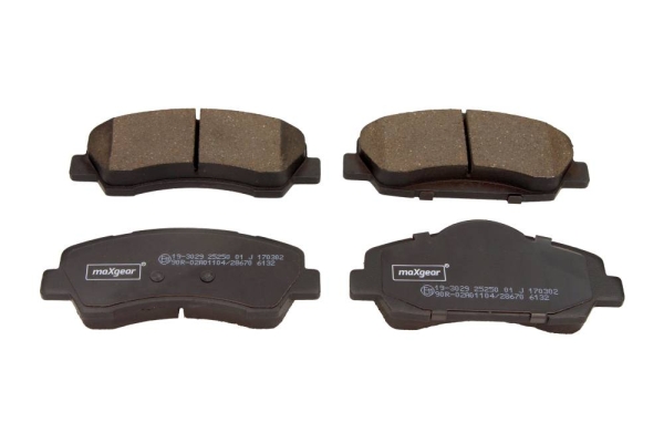 Brake Pad Set, disc brake - 19-3029 MAXGEAR
