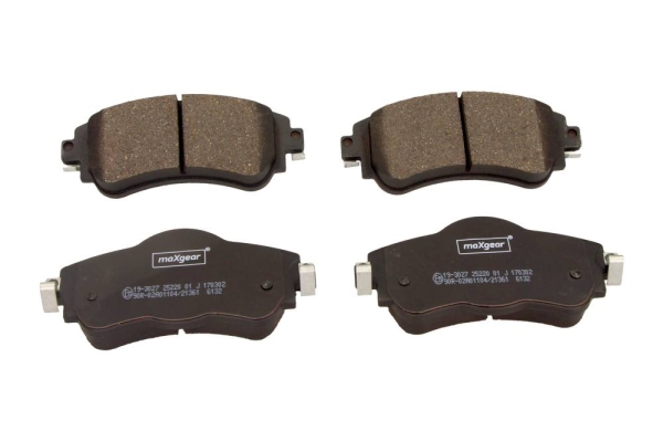 Brake Pad Set, disc brake - 19-3027 MAXGEAR