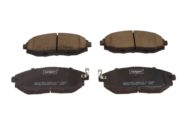 Brake Pad Set, disc brake - 19-3004 MAXGEAR