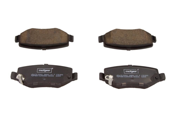 Brake Pad Set, disc brake - 19-2993 MAXGEAR