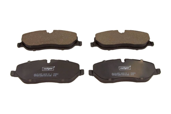 Brake Pad Set, disc brake - 19-2975 MAXGEAR