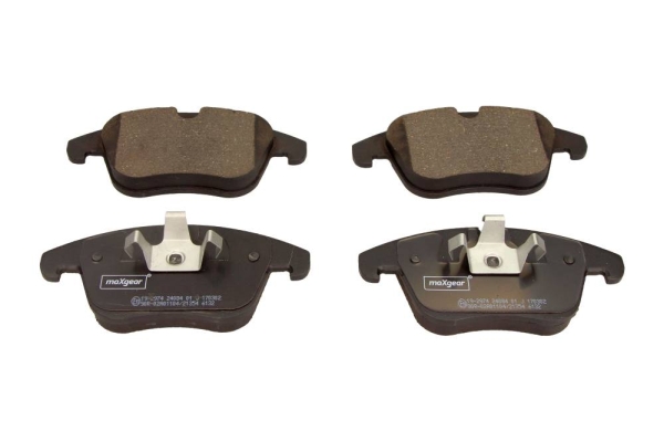 Brake Pad Set, disc brake - 19-2974 MAXGEAR