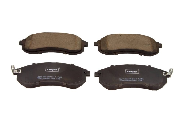 Brake Pad Set, disc brake - 19-2965 MAXGEAR