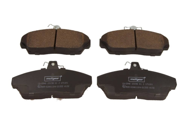 Kit pastiglie freno, Freno a disco - 19-2940 MAXGEAR