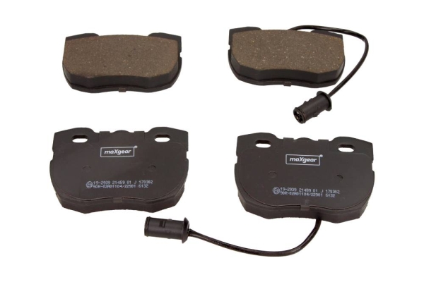 Комплект тормозных колодок, дисковый тормоз - 19-2939 MAXGEAR