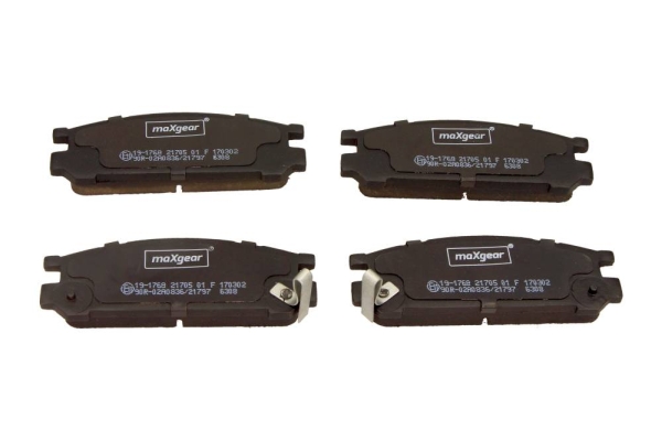 Brake Pad Set, disc brake - 19-1768 MAXGEAR