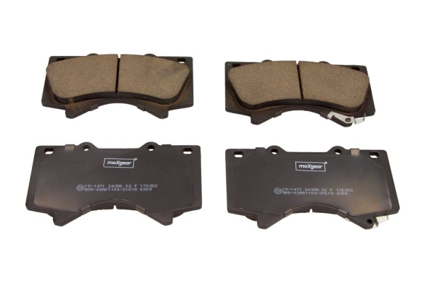 Brake Pad Set, disc brake - 19-1471 MAXGEAR
