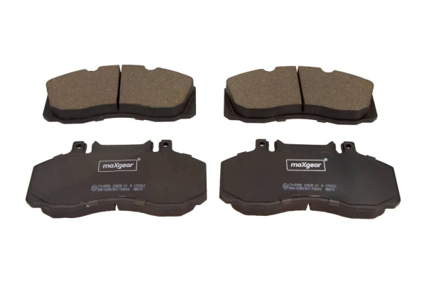 Brake Pad Set, disc brake - 19-0895 MAXGEAR