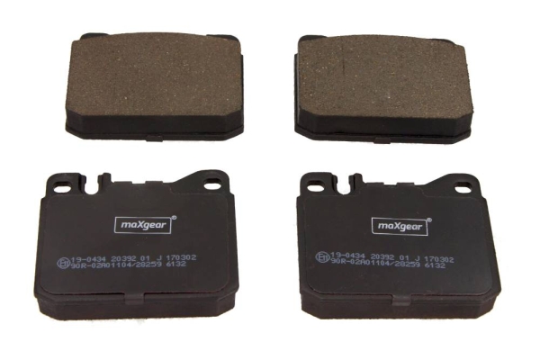 Brake Pad Set, disc brake - 19-0434 MAXGEAR