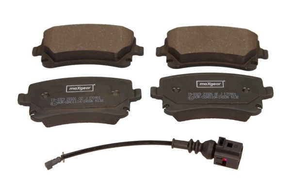 Kit pastiglie freno, Freno a disco - 19-3323 MAXGEAR