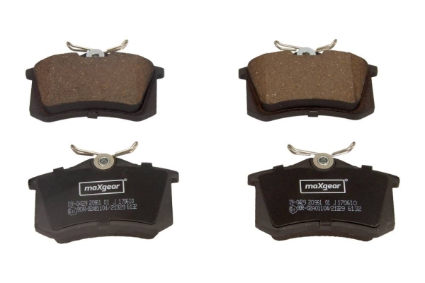 Brake Pad Set, disc brake - 19-0429 MAXGEAR