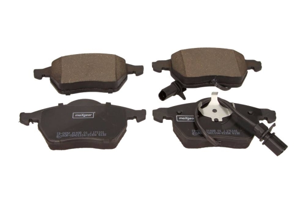 Комплект тормозных колодок, дисковый тормоз - 19-0652 MAXGEAR