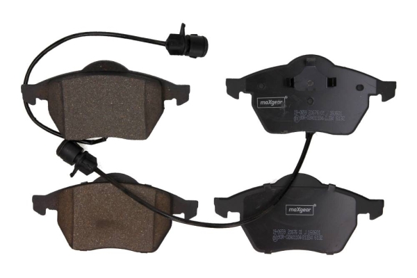 Brake Pad Set, disc brake - 19-0659 MAXGEAR