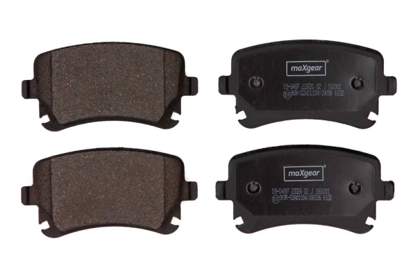 Kit pastiglie freno, Freno a disco - 19-0497 MAXGEAR