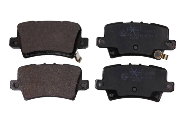 Kit pastiglie freno, Freno a disco - 19-0883 MAXGEAR