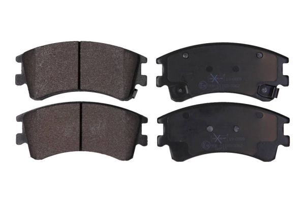 Комплект тормозных колодок, дисковый тормоз - 19-0889 MAXGEAR