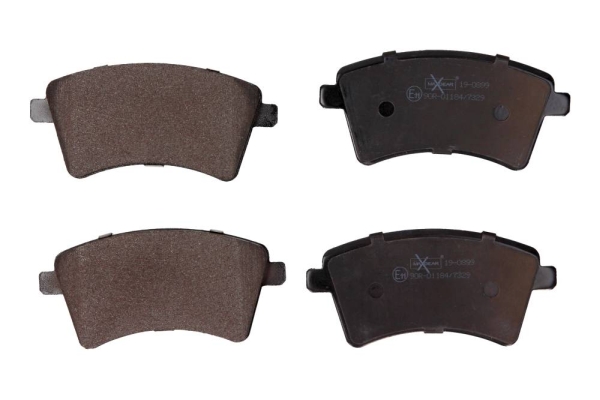 Brake Pad Set, disc brake - 19-0899 MAXGEAR