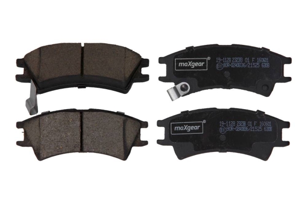 Kit pastiglie freno, Freno a disco - 19-1128 MAXGEAR