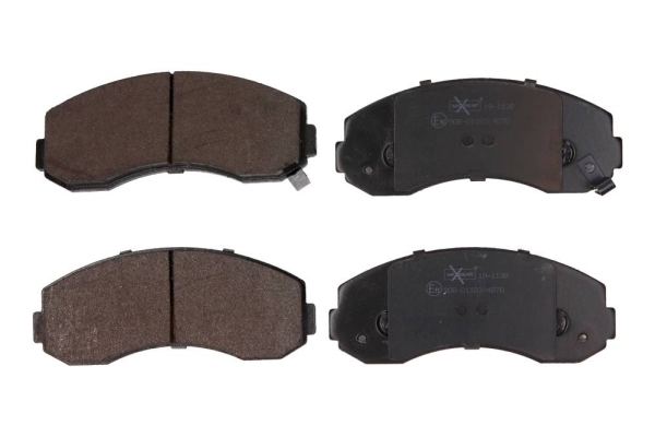 Комплект тормозных колодок, дисковый тормоз - 19-1138 MAXGEAR