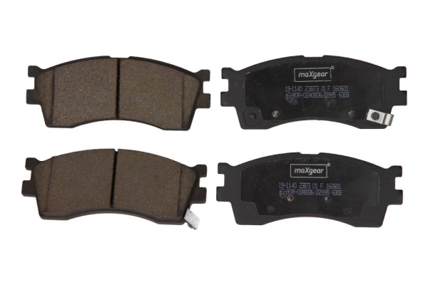 Kit pastiglie freno, Freno a disco - 19-1140 MAXGEAR