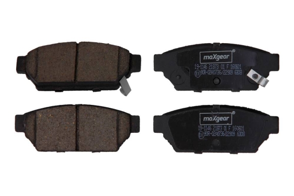Kit pastiglie freno, Freno a disco - 19-1146 MAXGEAR