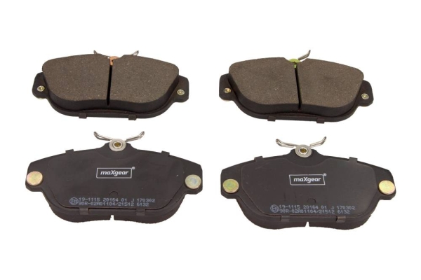 Brake Pad Set, disc brake - 19-1115 MAXGEAR