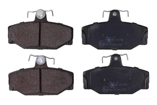 Brake Pad Set, disc brake - 19-1752 MAXGEAR