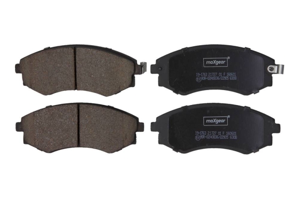 Brake Pad Set, disc brake - 19-1763 MAXGEAR